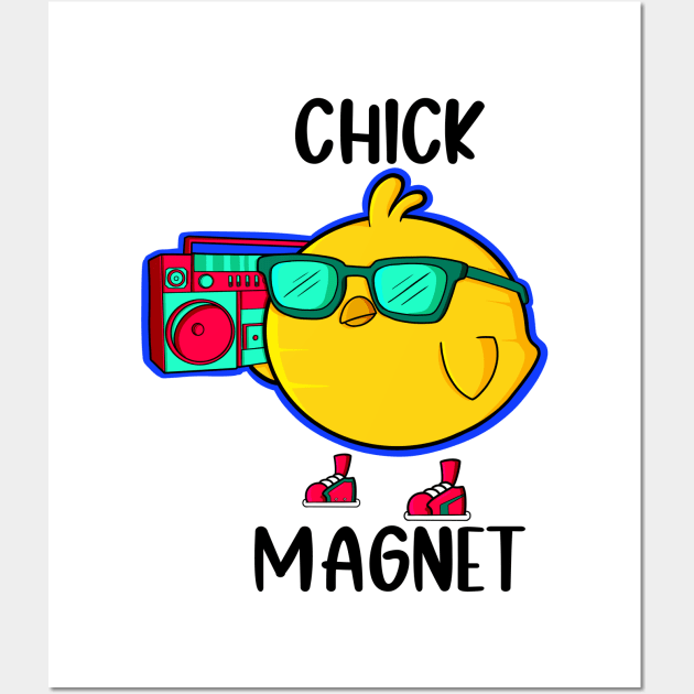 Chick Magnet Wall Art by Art by Nabes